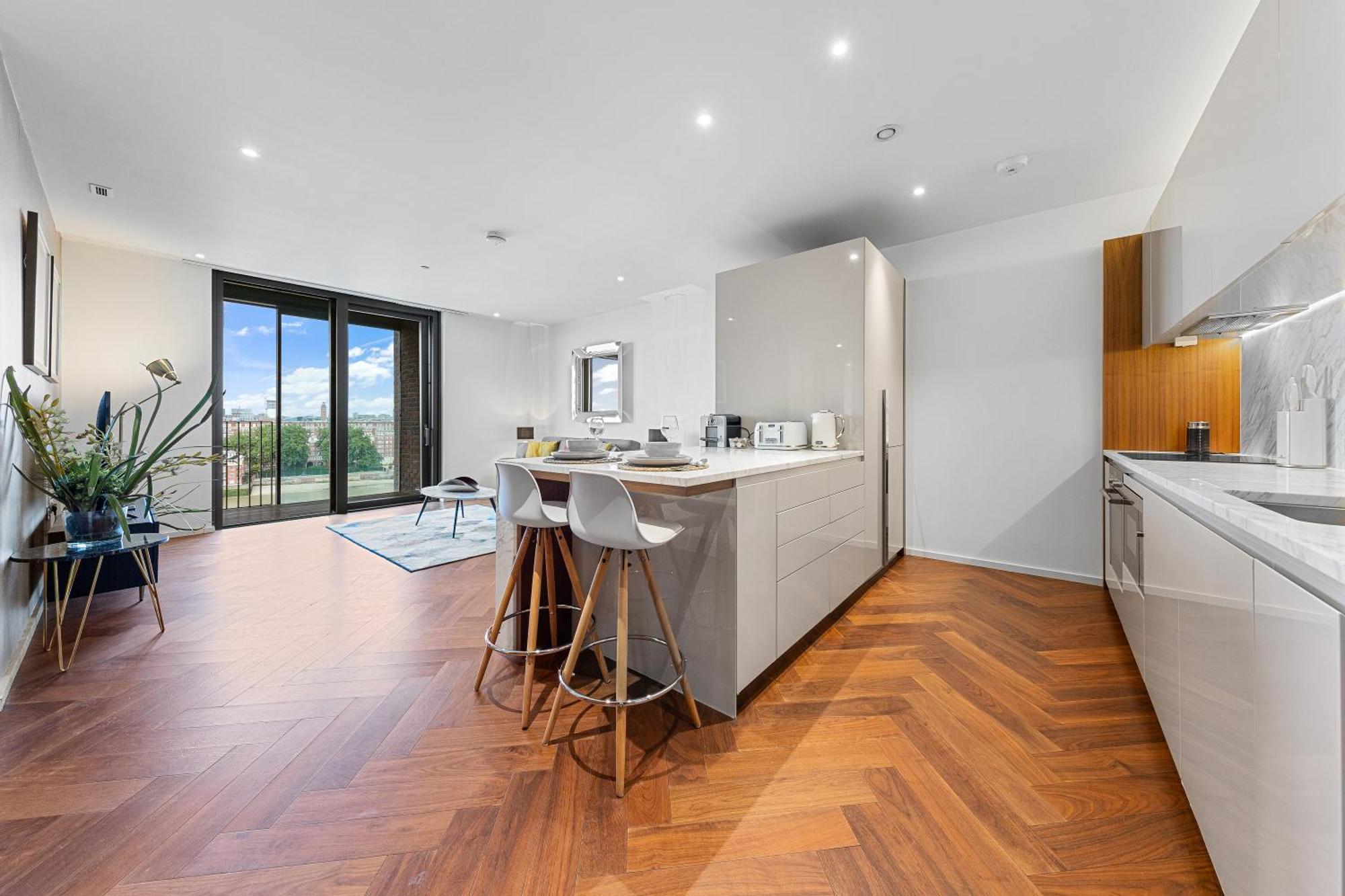 River Panorama Central London 2 Bedroom New Development Zewnętrze zdjęcie
