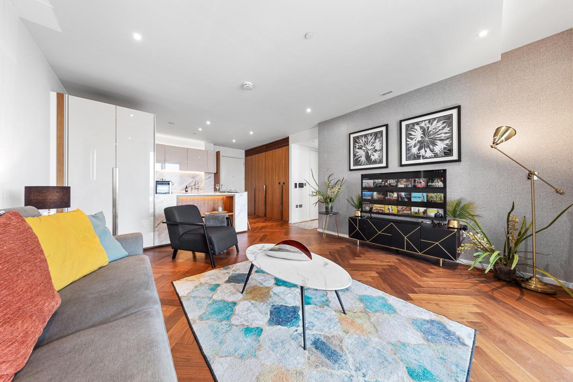 River Panorama Central London 2 Bedroom New Development Zewnętrze zdjęcie