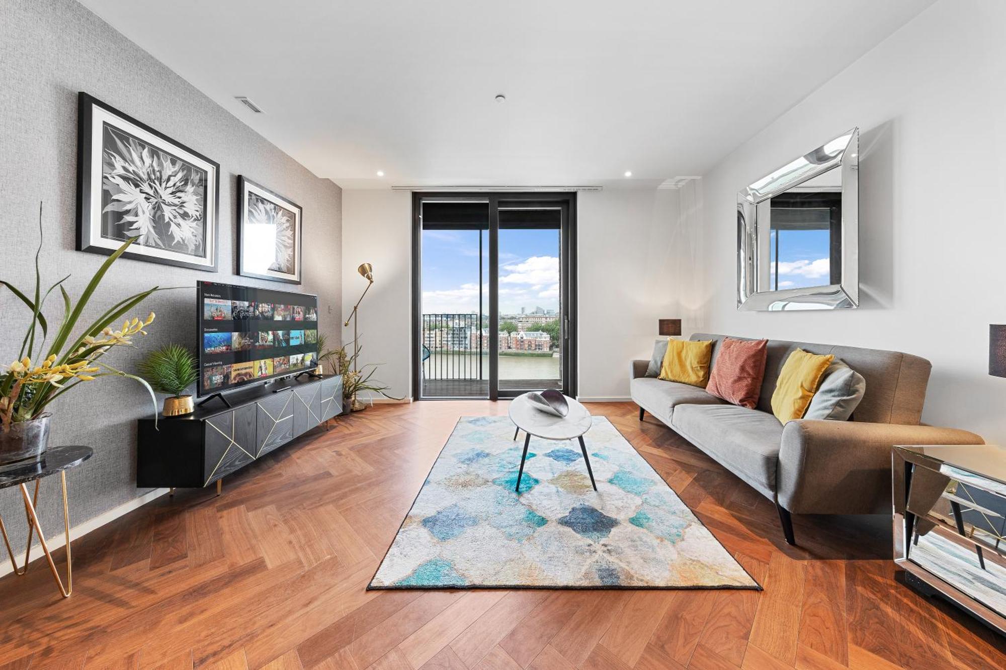 River Panorama Central London 2 Bedroom New Development Zewnętrze zdjęcie