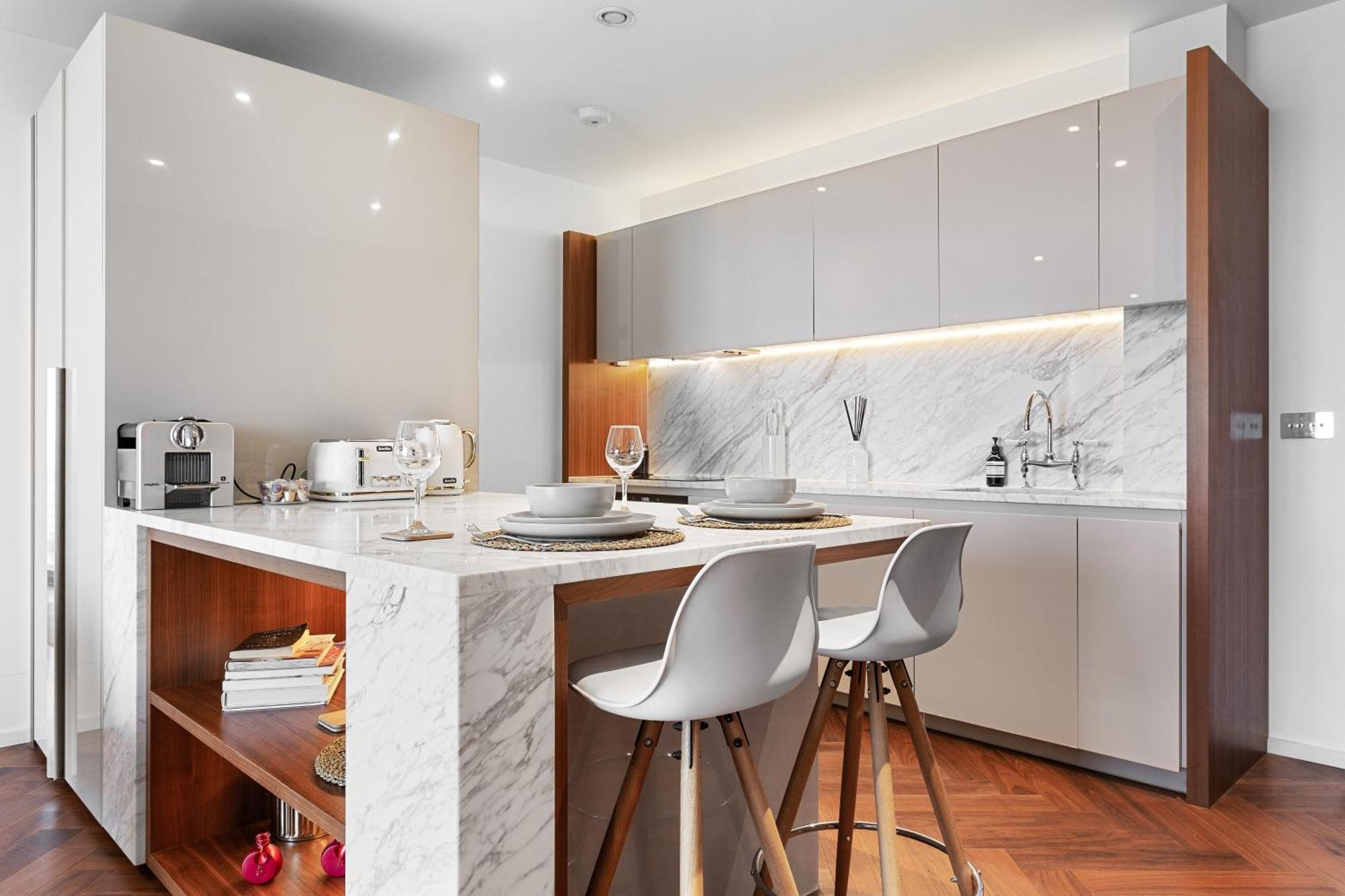 River Panorama Central London 2 Bedroom New Development Zewnętrze zdjęcie